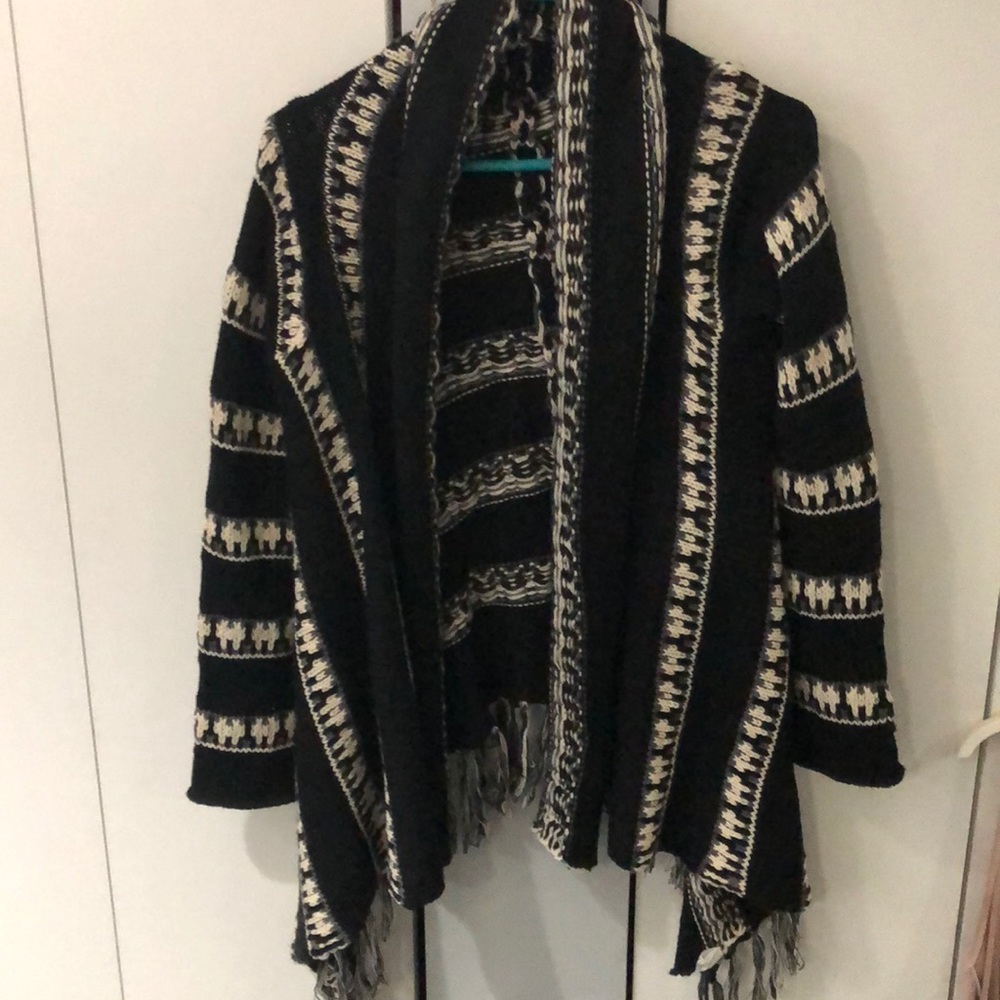 Over sized poncho